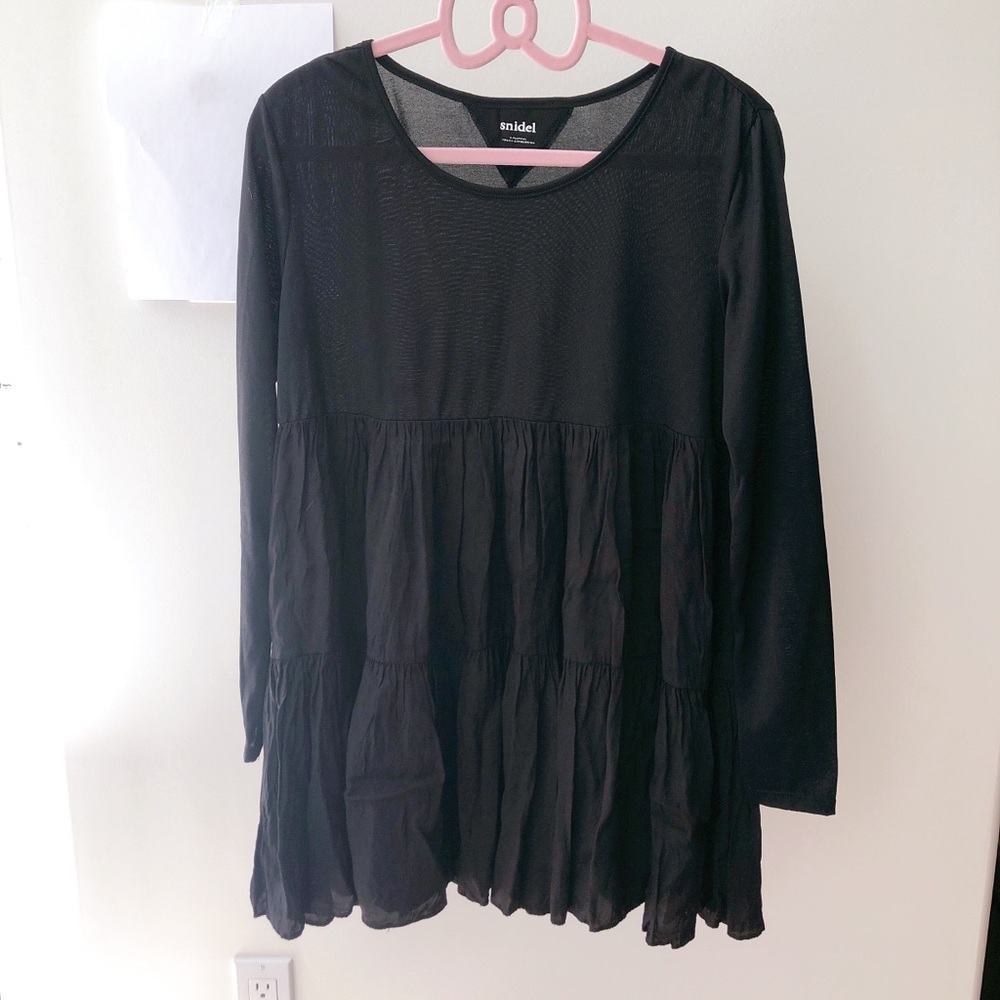 Snidel black dress